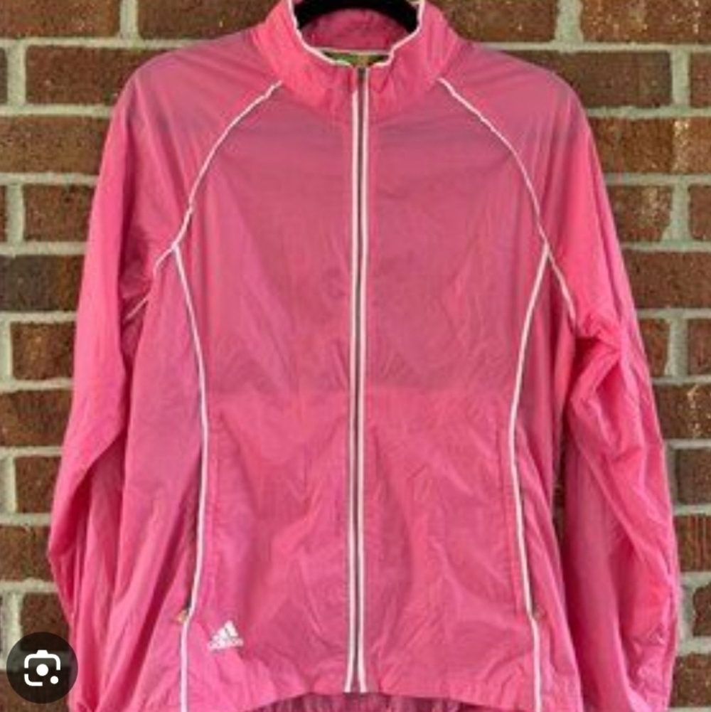 adidas Women's Vibrant Pink Ski Jacket Size Xl.